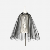 Cape Julietta en tulle noire